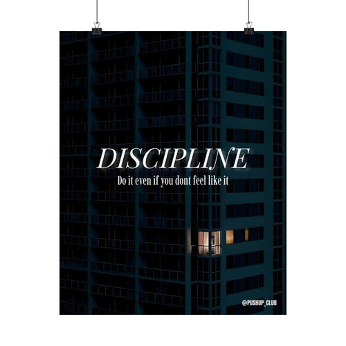 "Discipline"