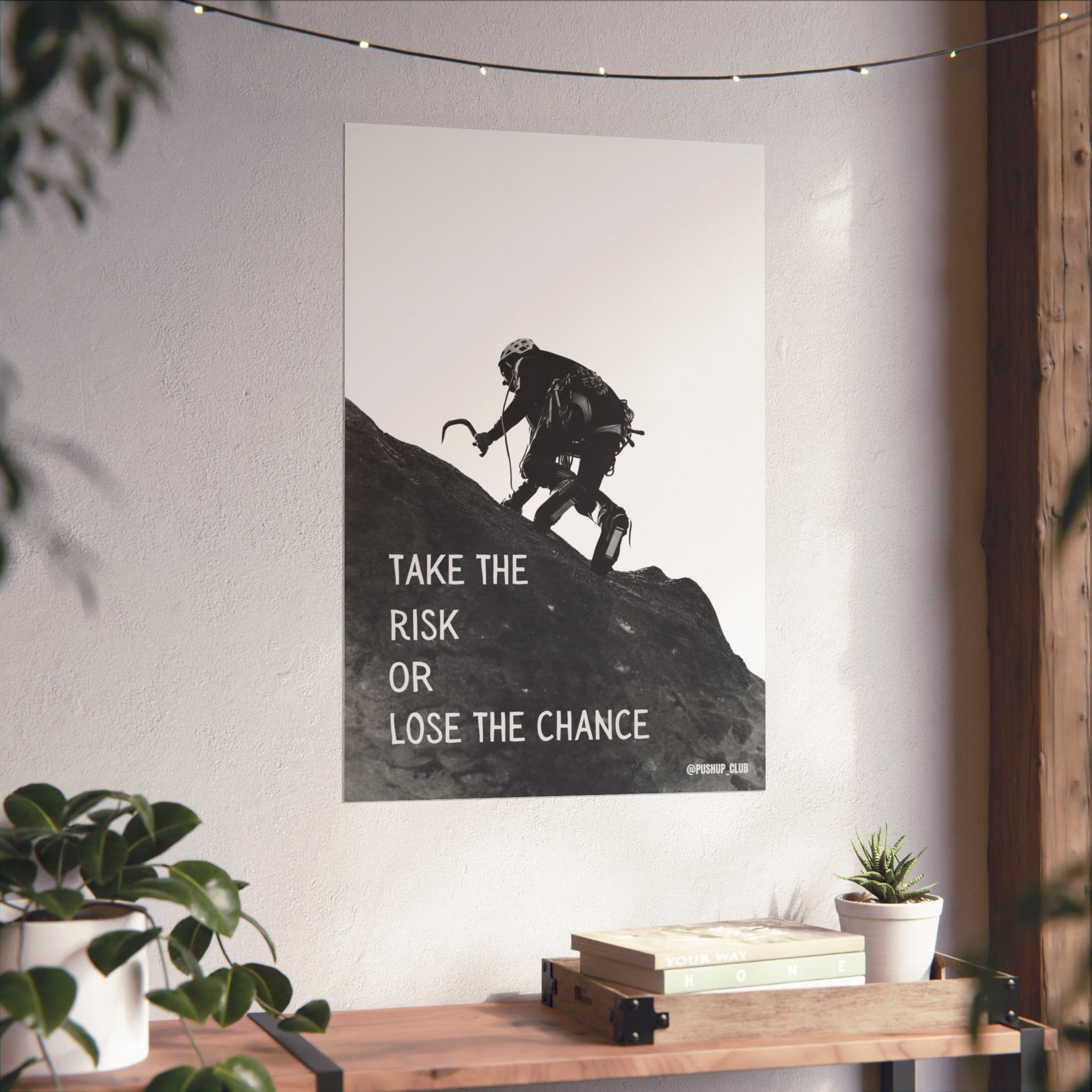 "Take the Risk or Lose the Chance"