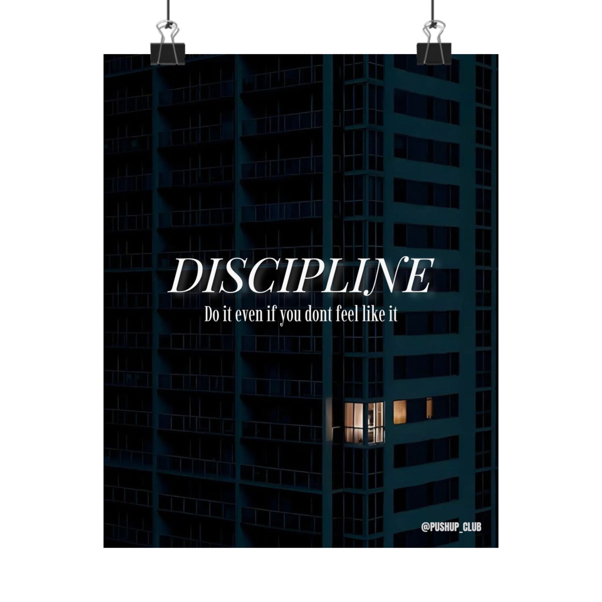 "Discipline"